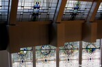 Zijmuur met na-oorlogs glas in lood
<br/>
Gert-Jan Lobbes, maart 2017